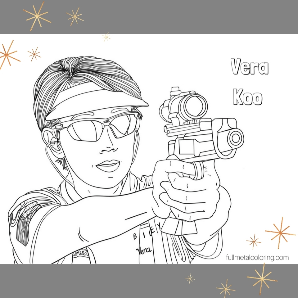 Meet Our New Year’s Coloring Girl Vera Koo