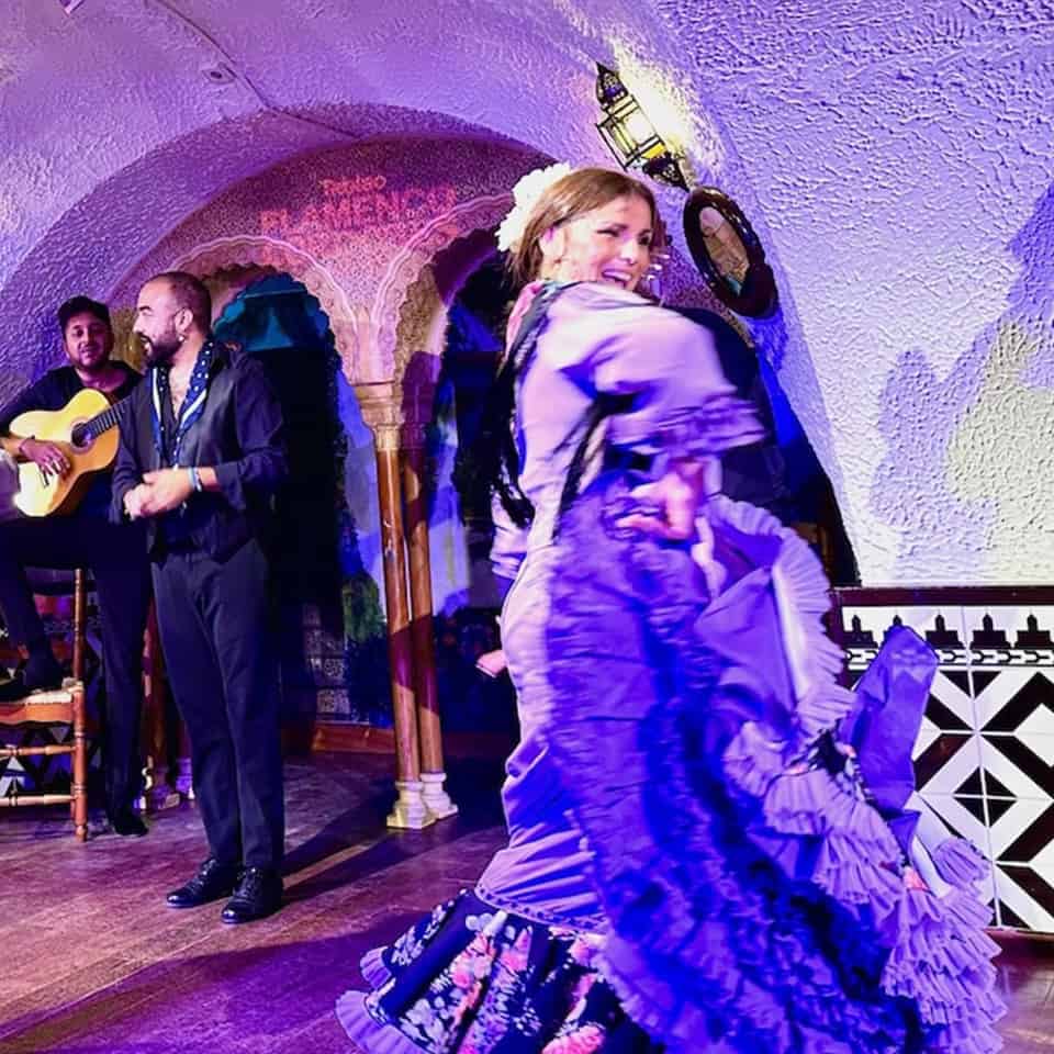 Up Close and Personal Regarding Flamenco Dancers in Spain